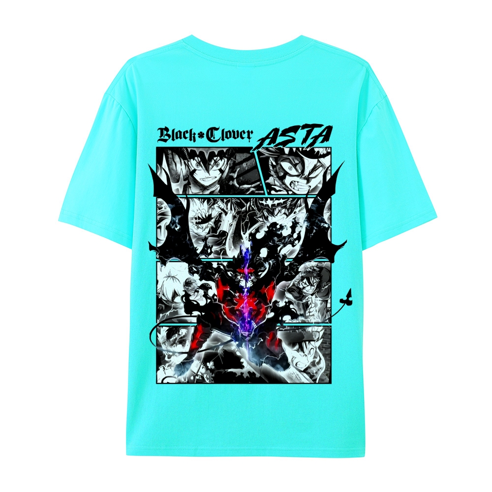 Black Clover Casual Short Sleeve T-Shirt 2508014154