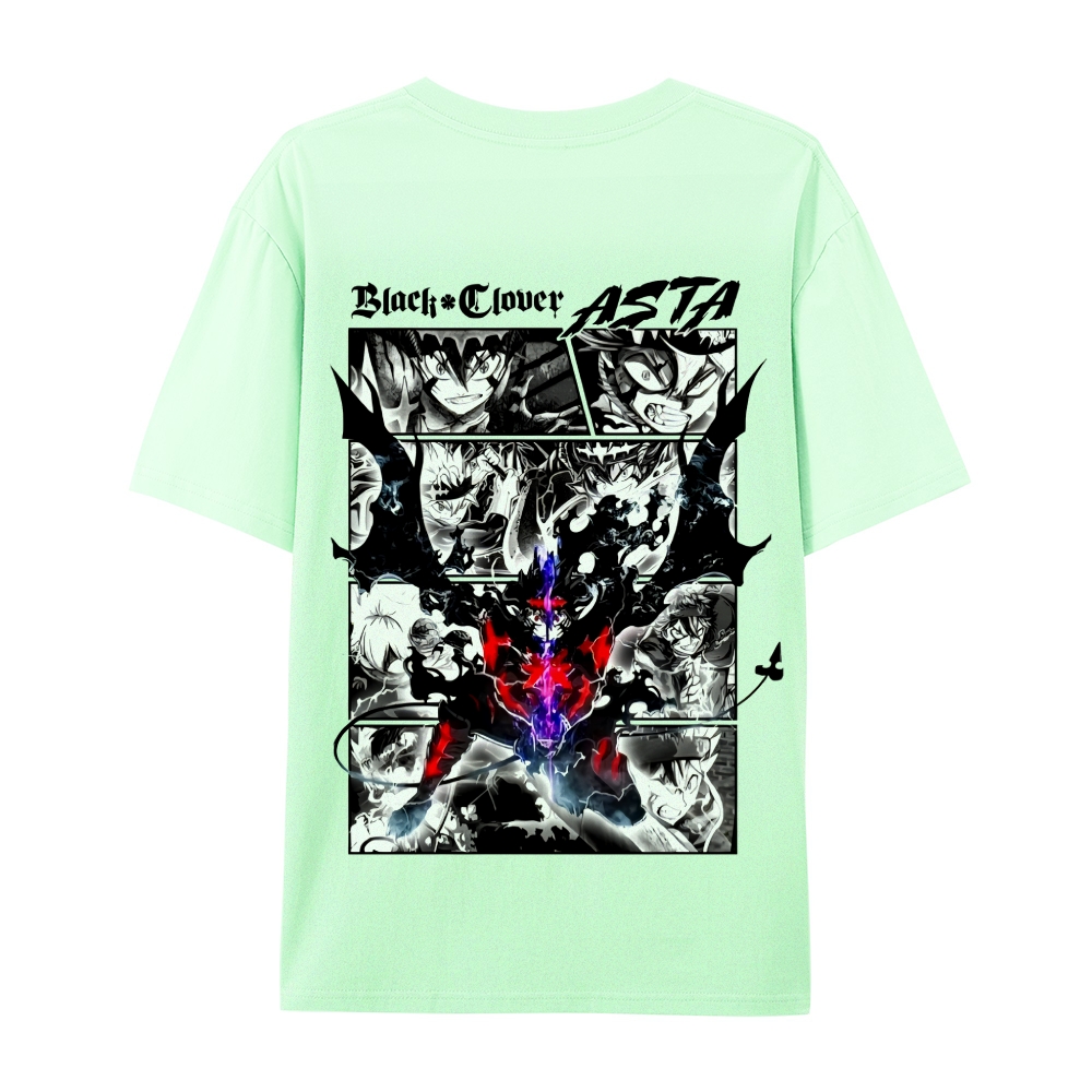 Black Clover Casual Short Sleeve T-Shirt 2508014154