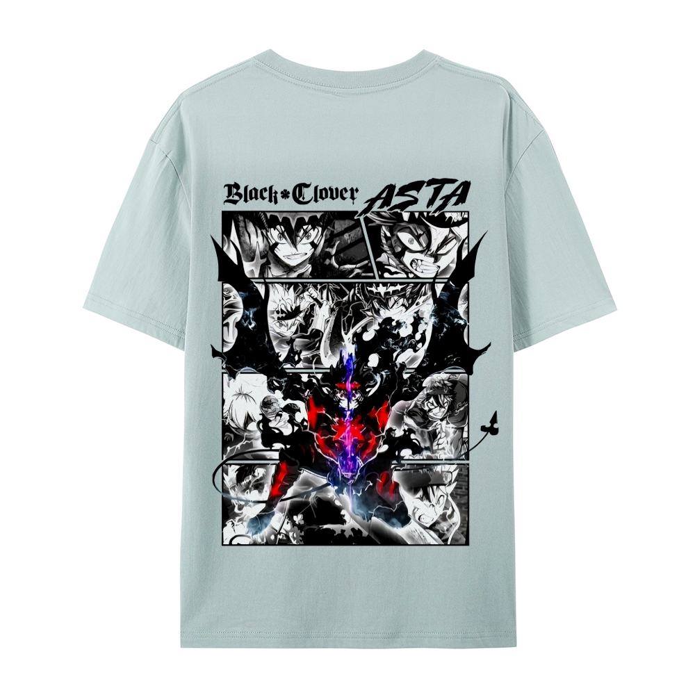 Black Clover Casual Short Sleeve T-Shirt 2508014154