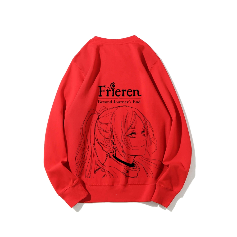 Frieren Casual Crewneck Sweatshirt 2508014536