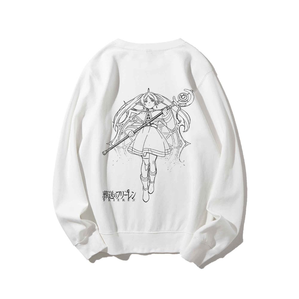 Frieren Casual Crewneck Sweatshirt 2508014537