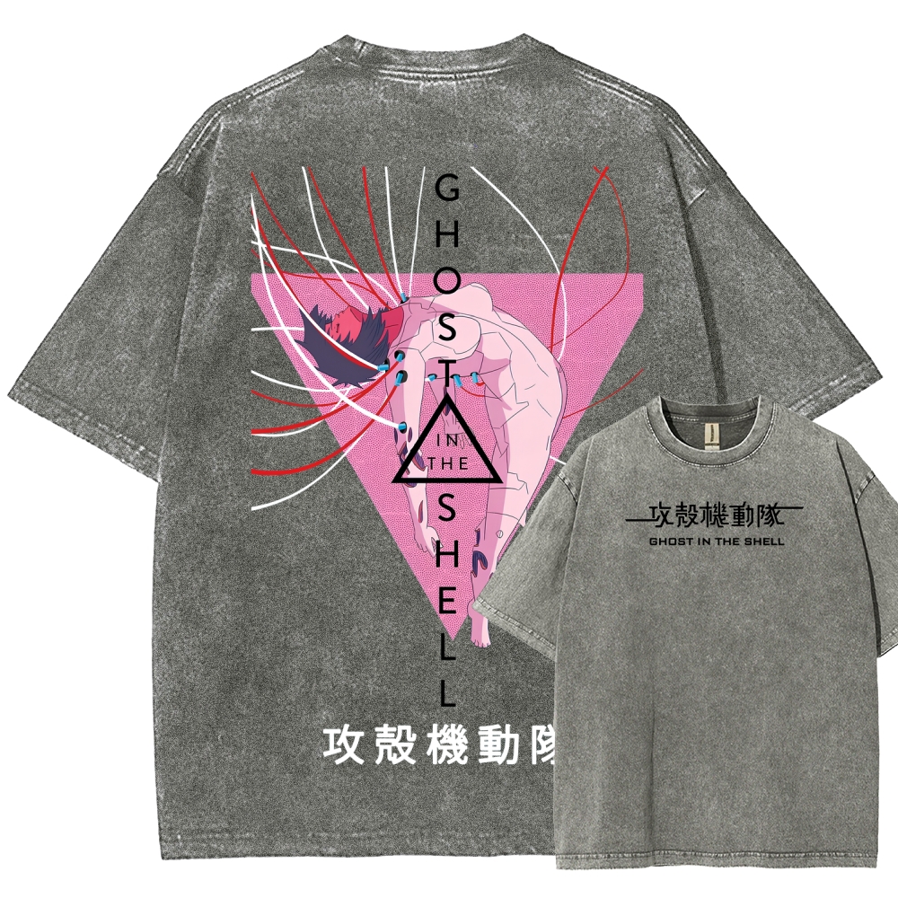 GHOST IN THE SHELL Unisex Fit Washed T-Shirt 2508014684