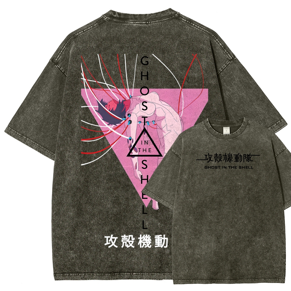 GHOST IN THE SHELL Unisex Fit Washed T-Shirt 2508014684
