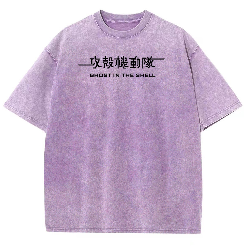 GHOST IN THE SHELL Unisex Fit Washed T-Shirt 2508014684
