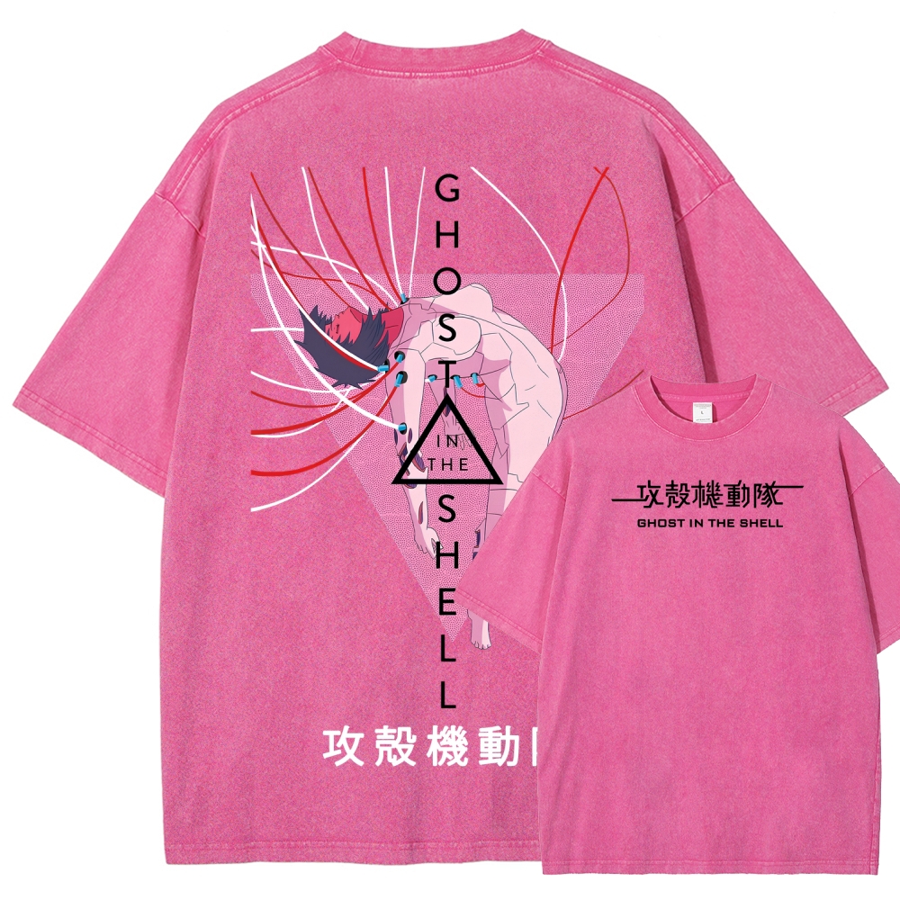 GHOST IN THE SHELL Unisex Fit Washed T-Shirt 2508014684
