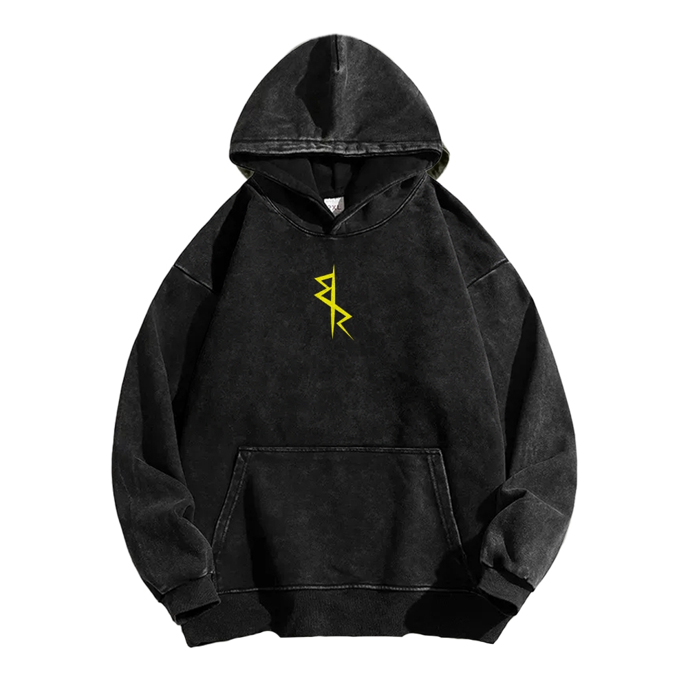 Cyberpunk: Edgerunners Casual Washed Hoodie 2508014756