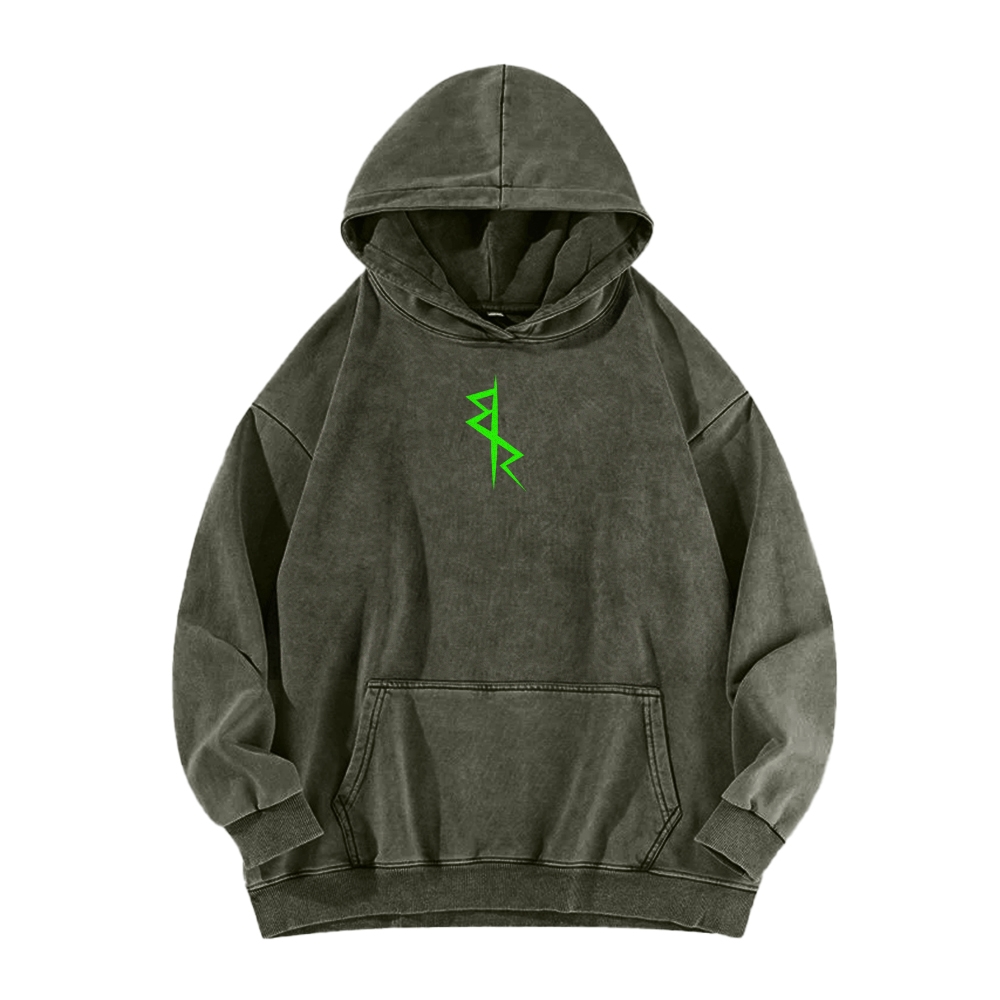 Cyberpunk: Edgerunners Casual Washed Hoodie 2508014757