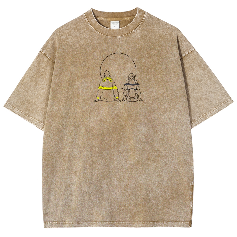 Cyberpunk Unisex Fit Washed T-Shirt 2508014792