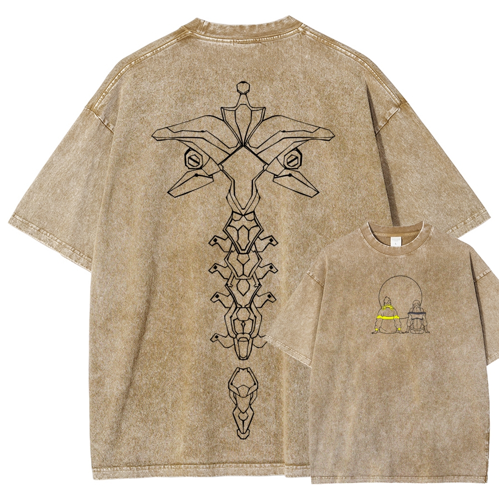 Cyberpunk Unisex Fit Washed T-Shirt 2508014792