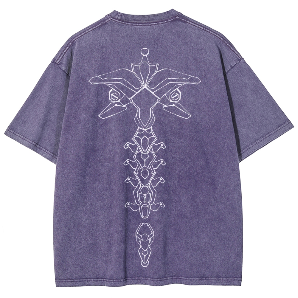 Cyberpunk Unisex Fit Washed T-Shirt 2508014792