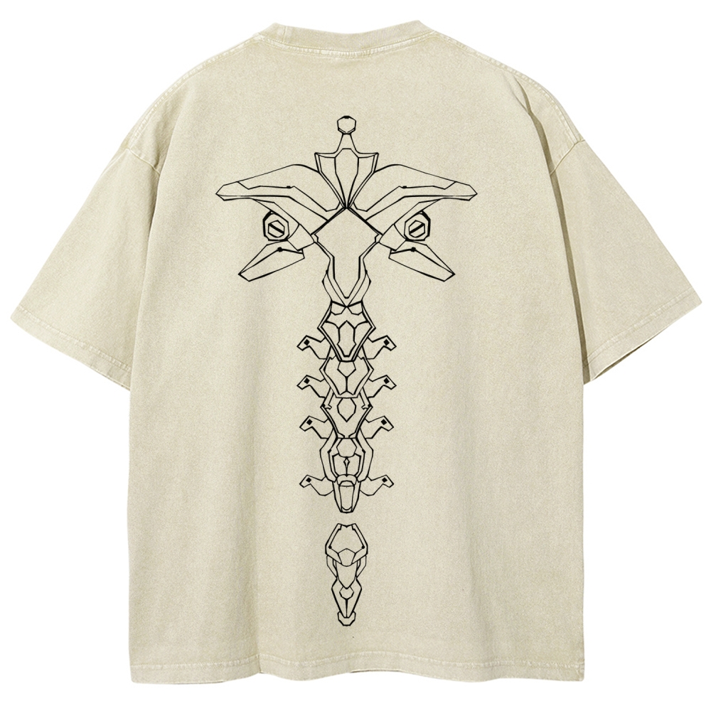 Cyberpunk Unisex Fit Washed T-Shirt 2508014792