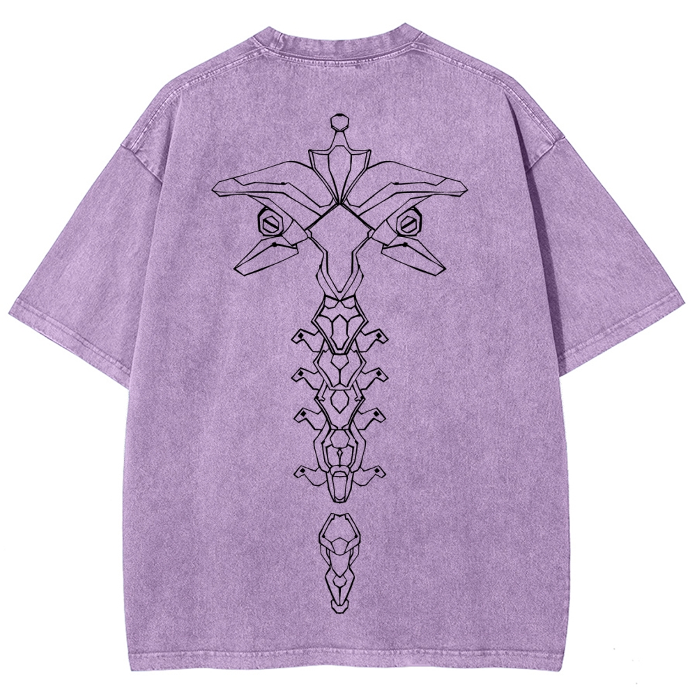 Cyberpunk Unisex Fit Washed T-Shirt 2508014792