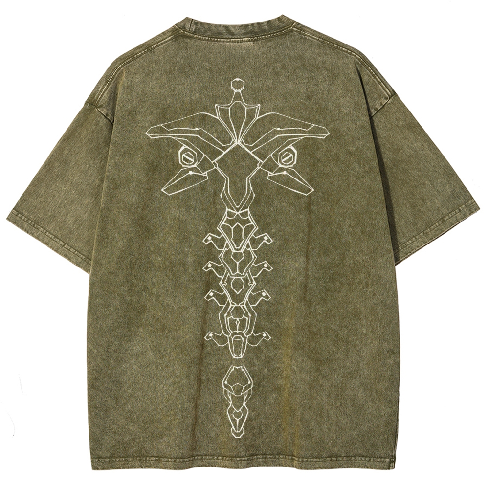 Cyberpunk Unisex Fit Washed T-Shirt 2508014792