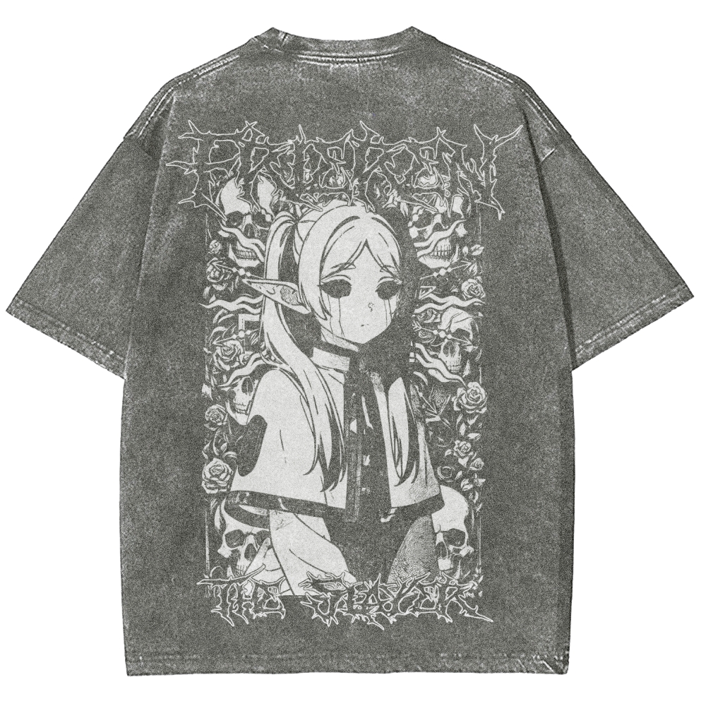Frieren Unisex Fit Washed T-Shirt 2508014803