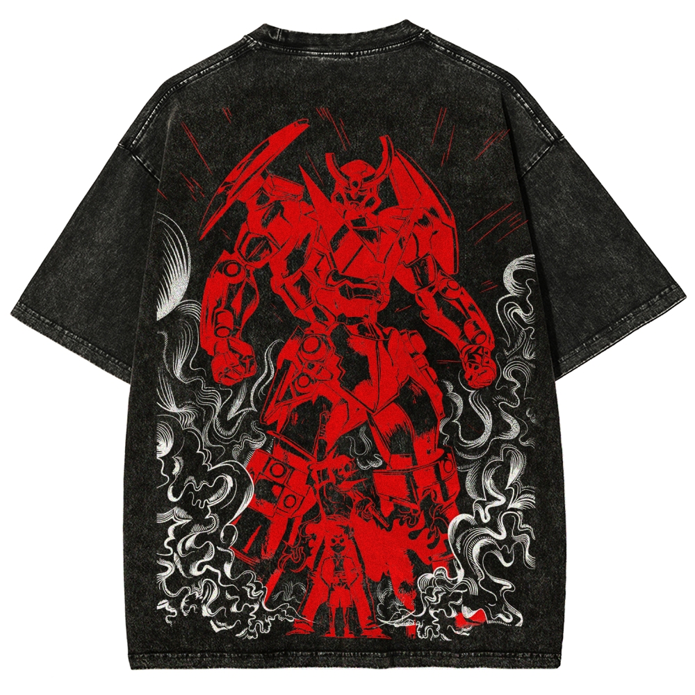 Tengen Toppa Unisex Fit Washed T-Shirt 2508014841