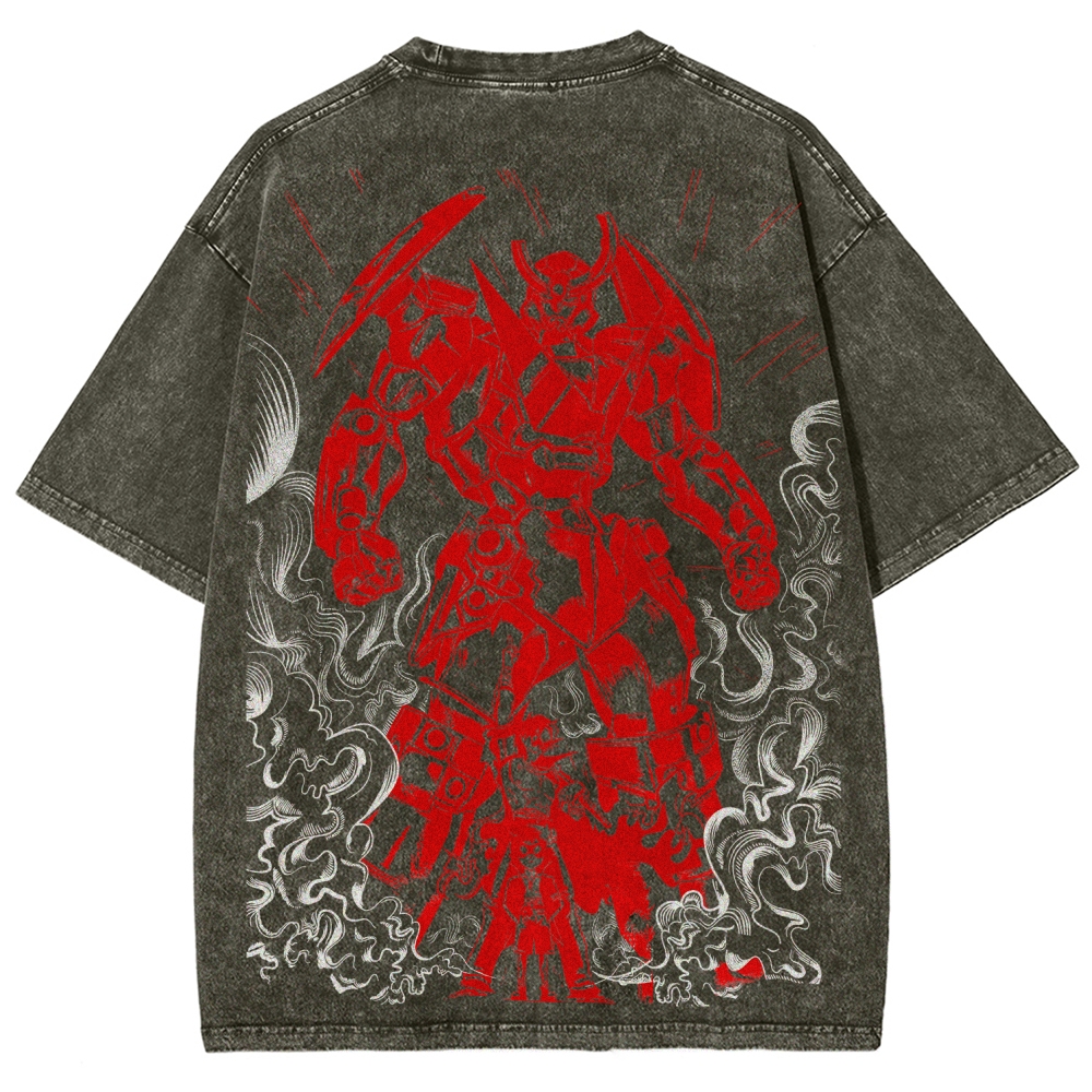 Tengen Toppa Unisex Fit Washed T-Shirt 2508014841