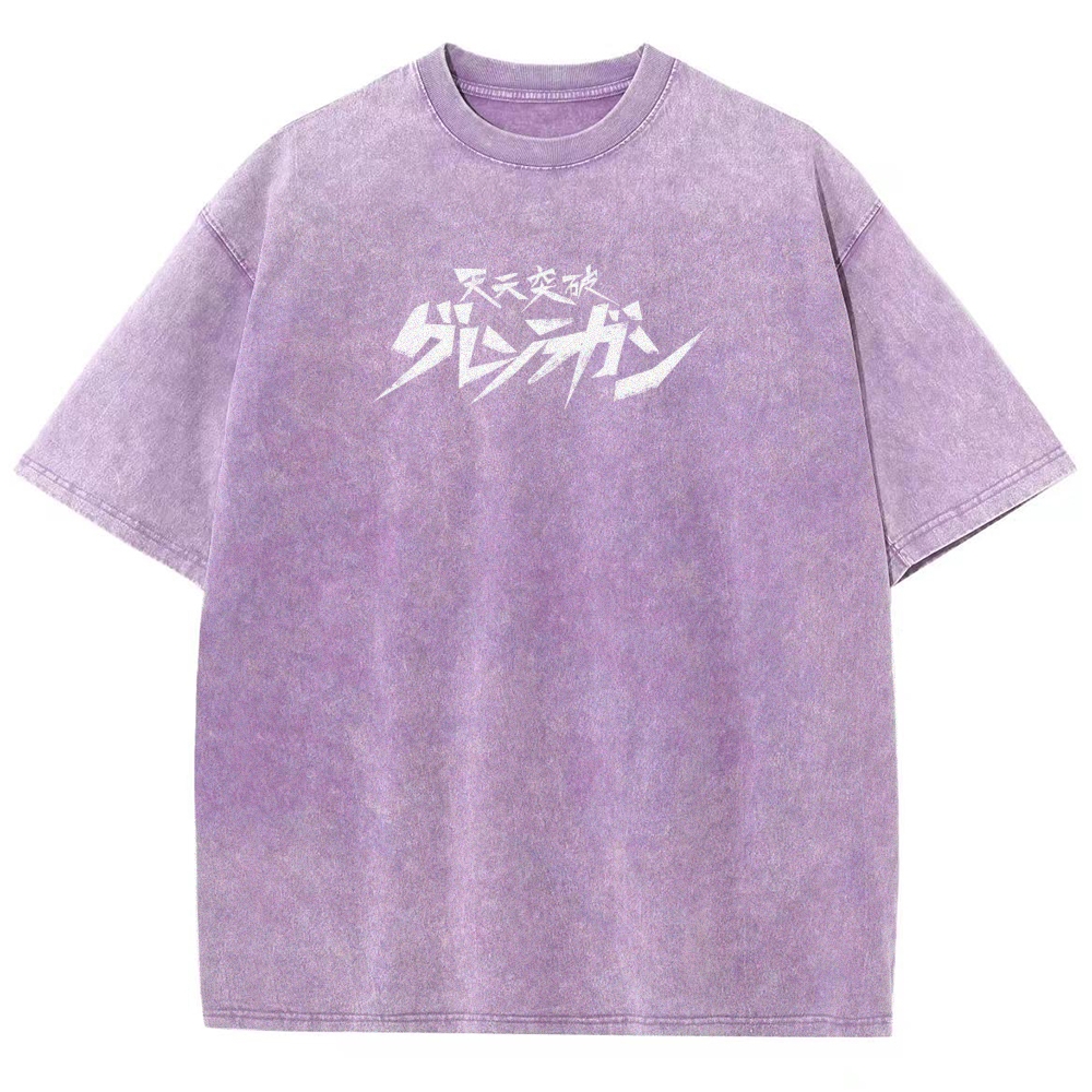 Tengen Toppa Unisex Fit Washed T-Shirt 2508014841