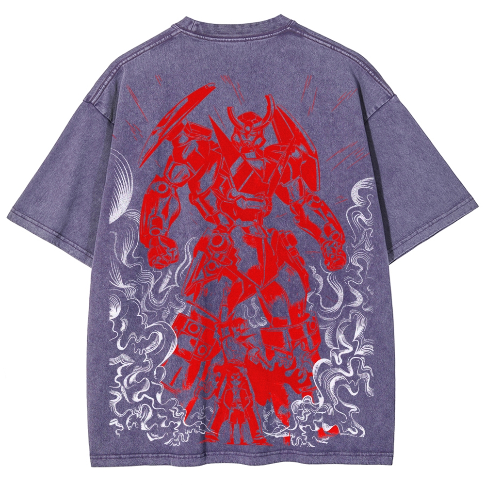 Tengen Toppa Unisex Fit Washed T-Shirt 2508014841