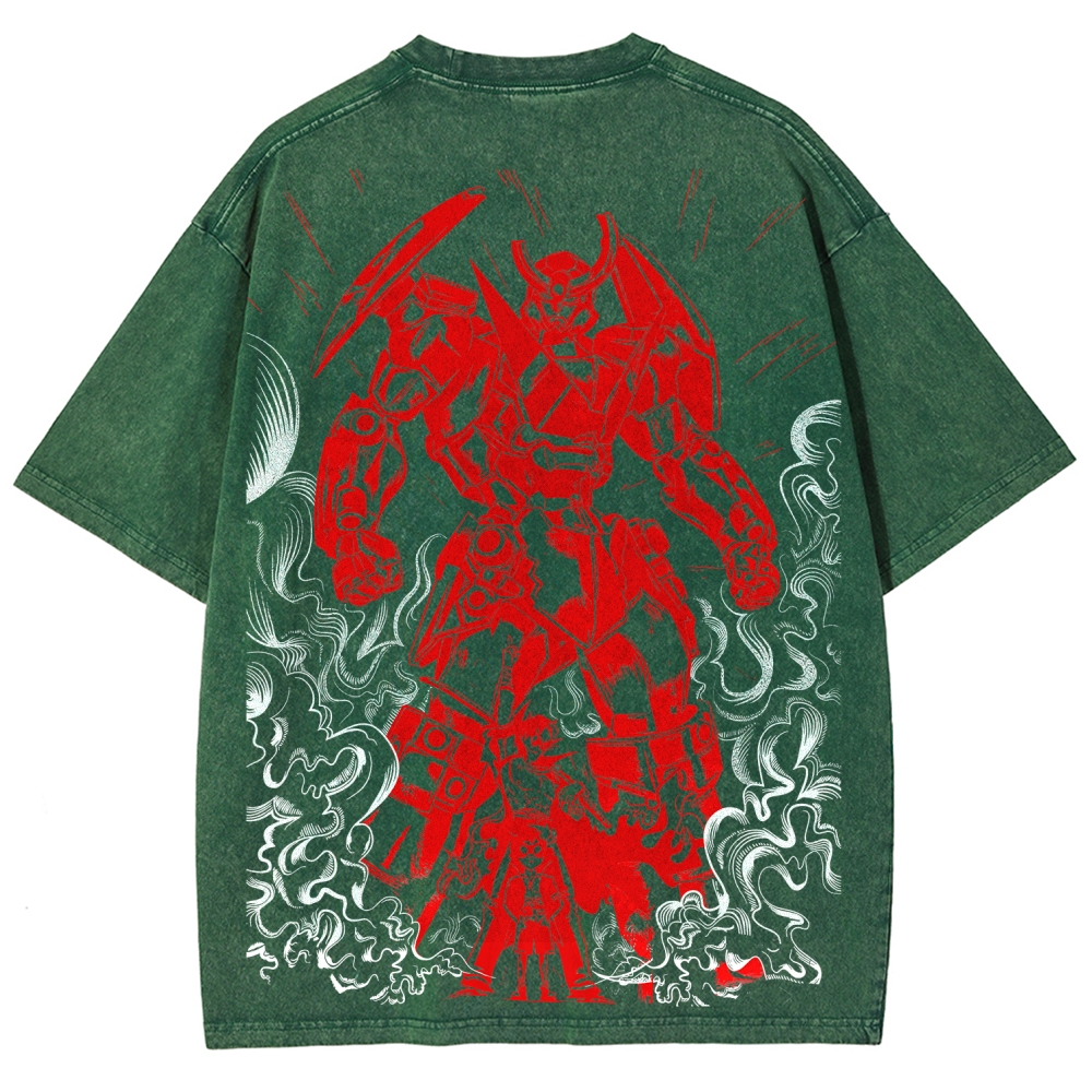 Tengen Toppa Unisex Fit Washed T-Shirt 2508014841