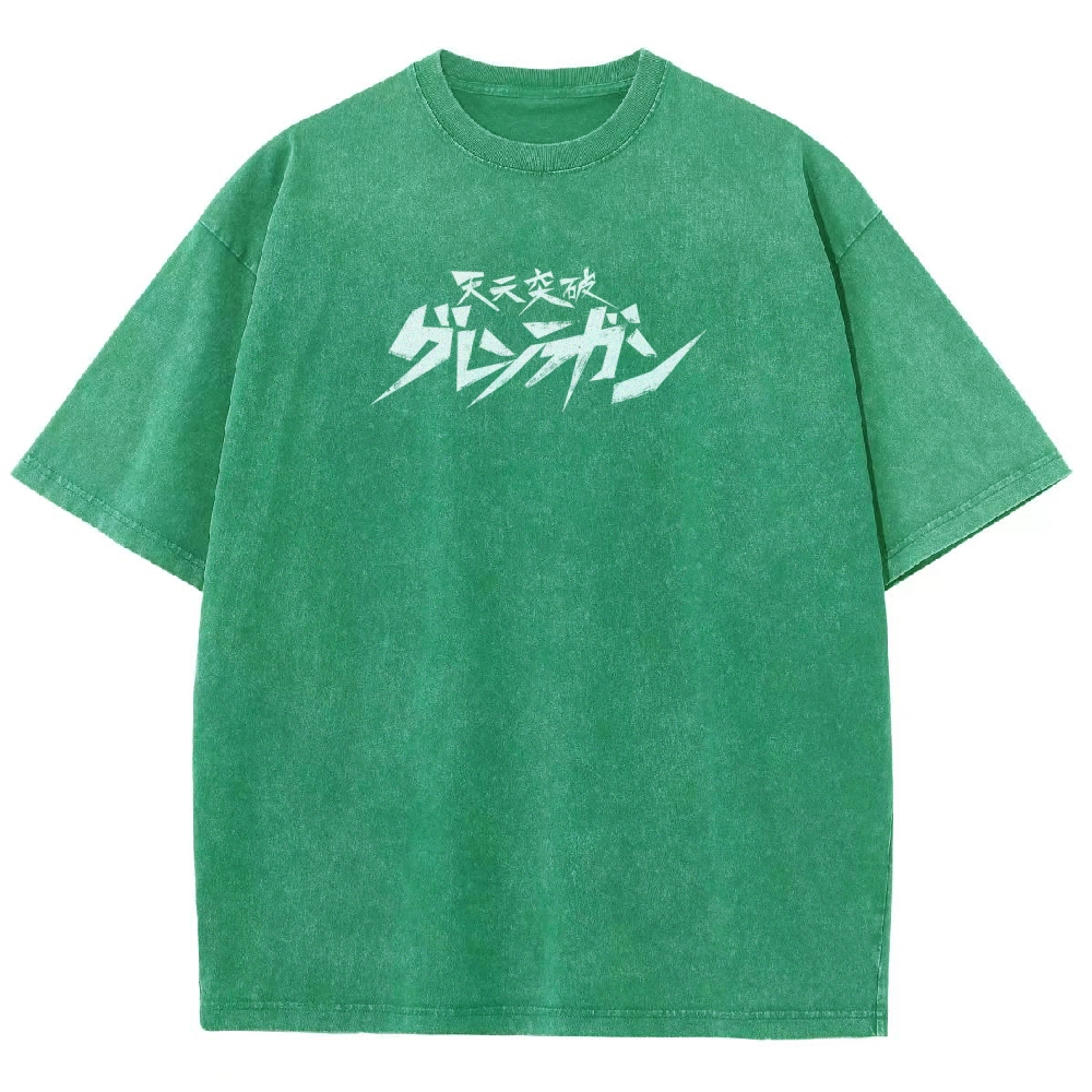 Tengen Toppa Unisex Fit Washed T-Shirt 2508014841