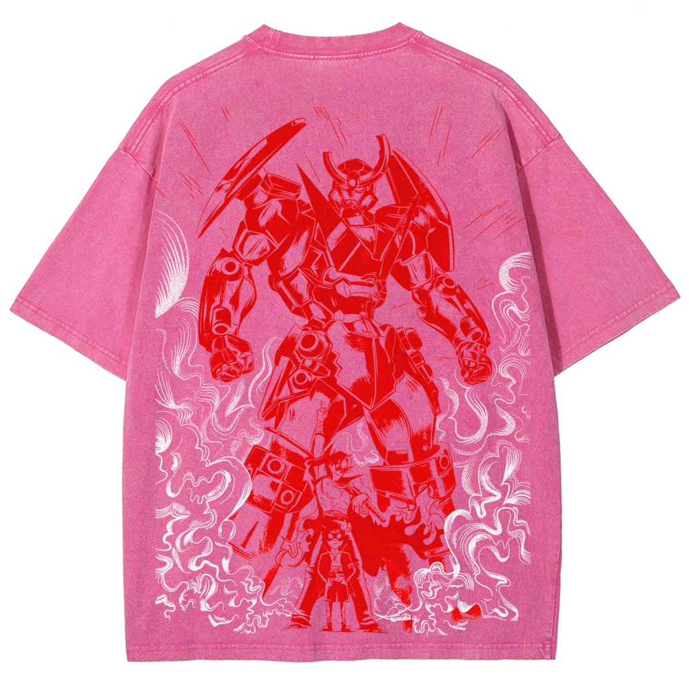 Tengen Toppa Unisex Fit Washed T-Shirt 2508014841