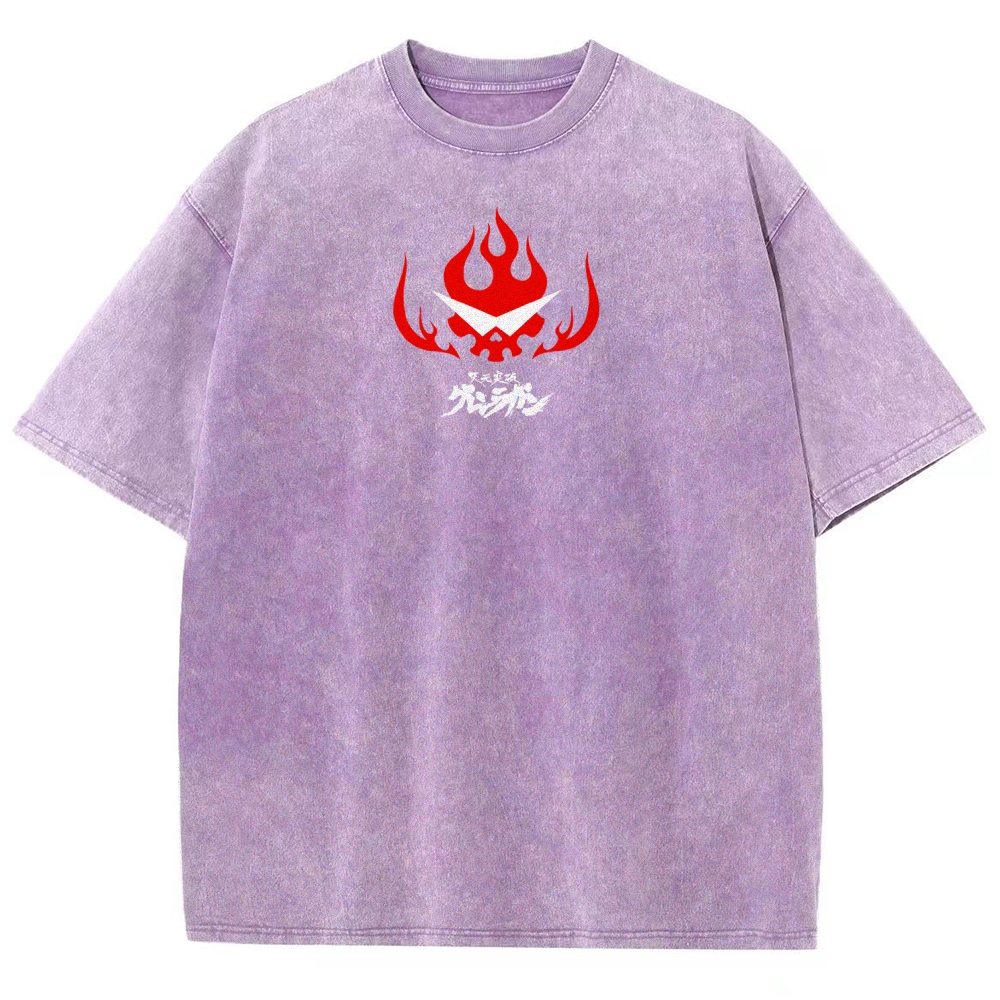 Tengen Toppa Unisex Fit Washed T-Shirt 2508014873