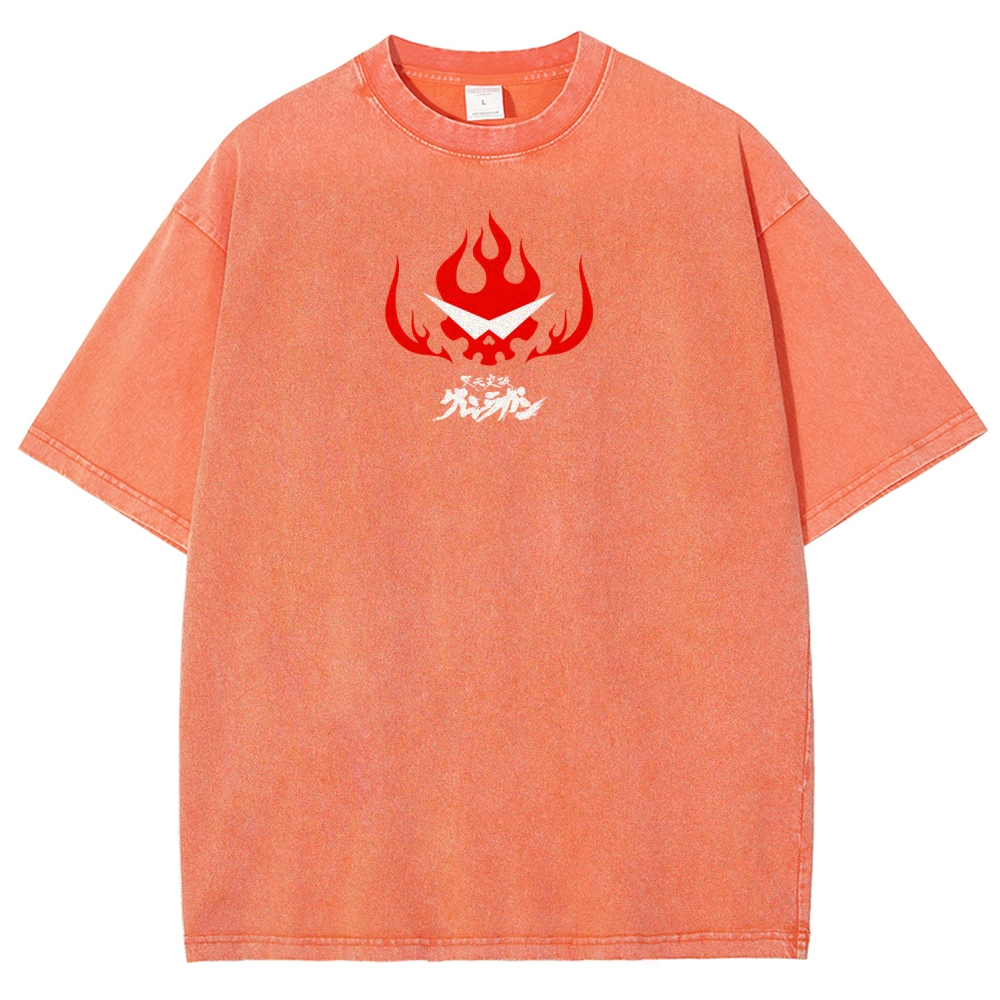 Tengen Toppa Unisex Fit Washed T-Shirt 2508014873