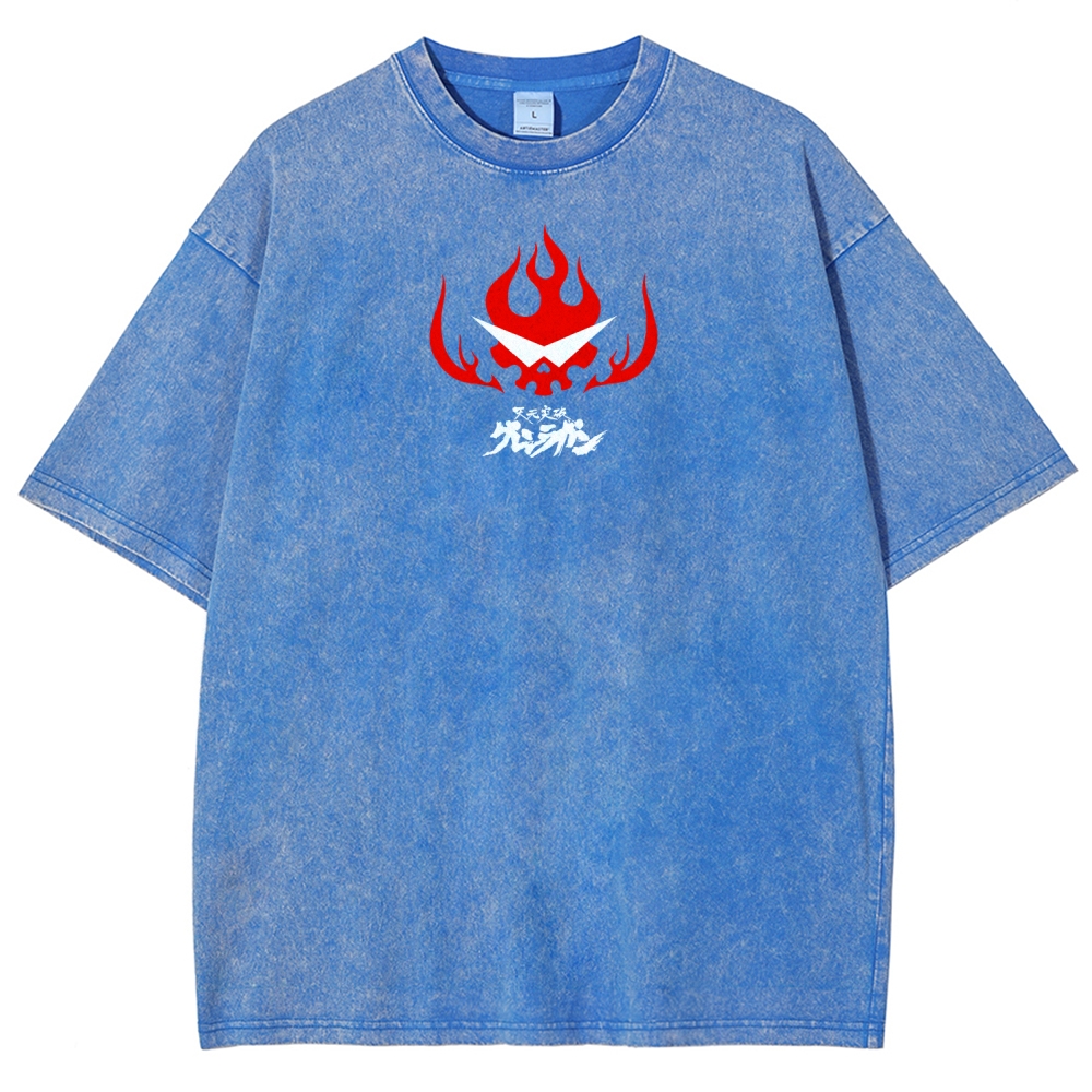 Tengen Toppa Unisex Fit Washed T-Shirt 2508014873