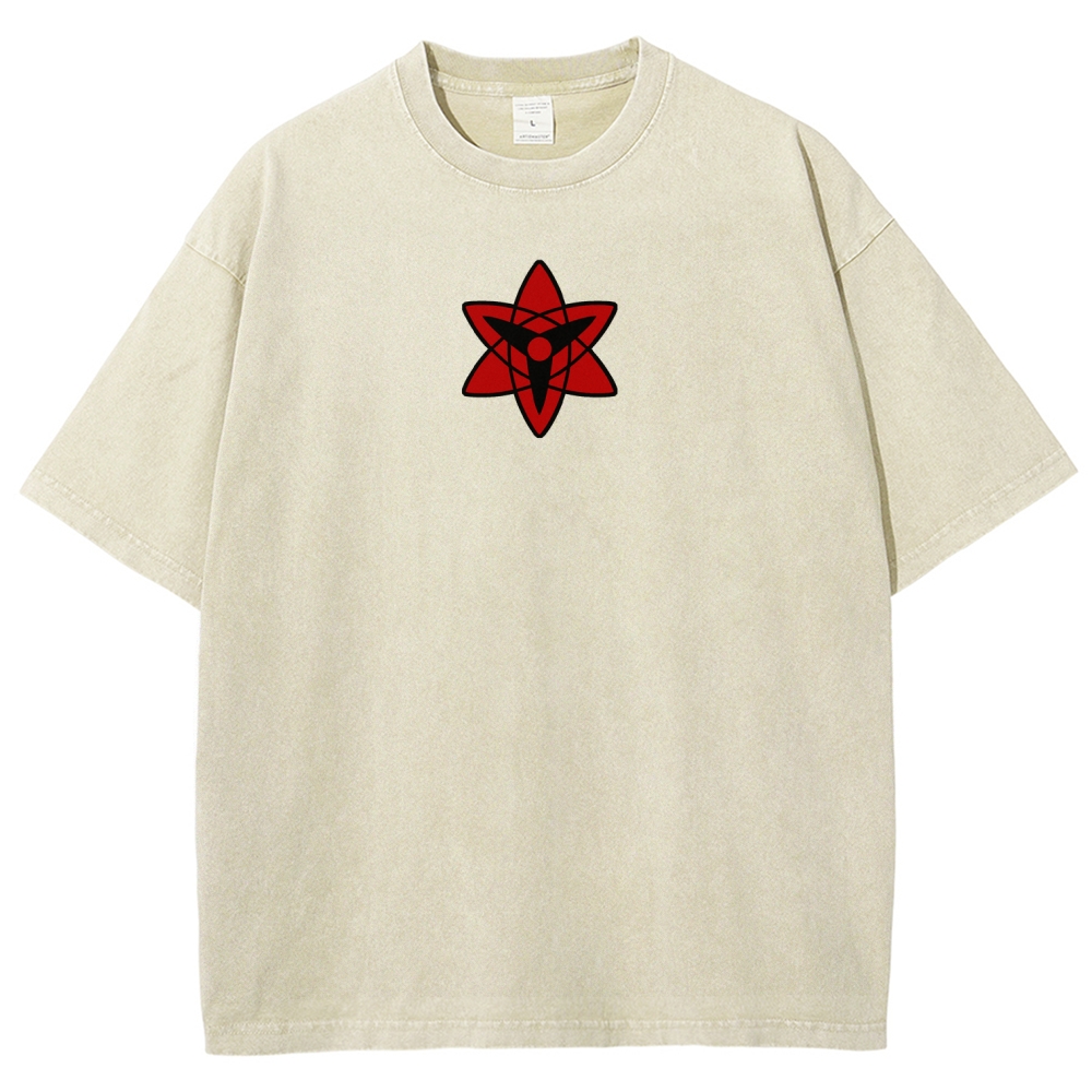 Naruto Unisex Fit Washed T-Shirt 2508017121