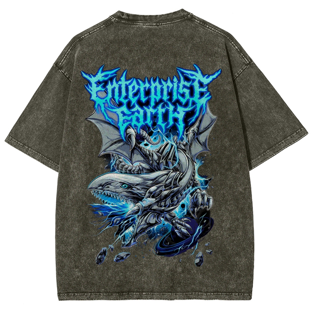 Yu-Gi-Oh! Unisex Fit Washed T-Shirt 2508018179