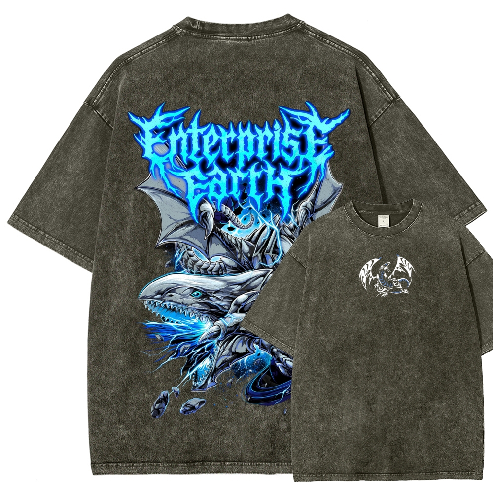 Yu-Gi-Oh! Unisex Fit Washed T-Shirt 2508018179