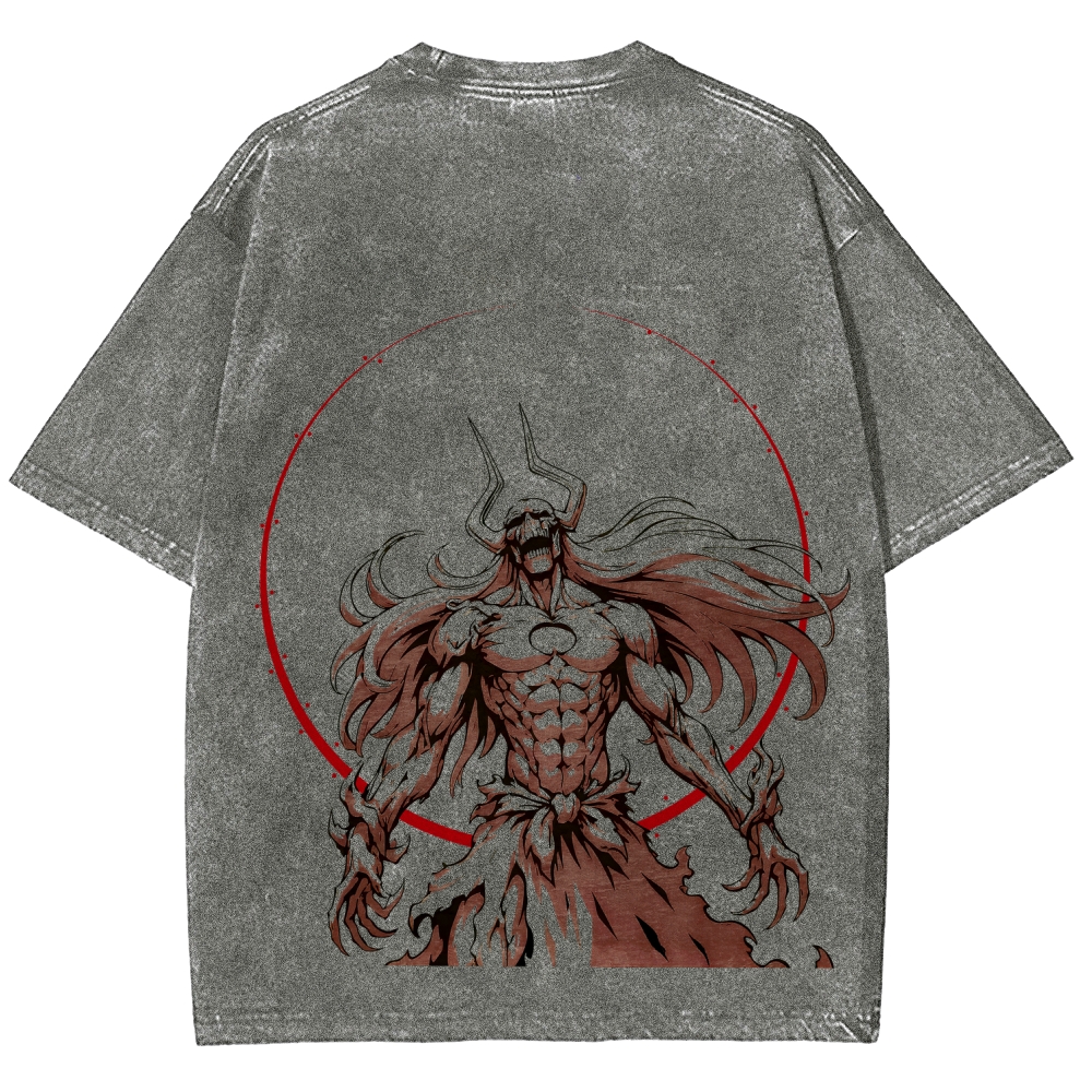 Bleach Unisex Fit Washed T-Shirt 2508018828