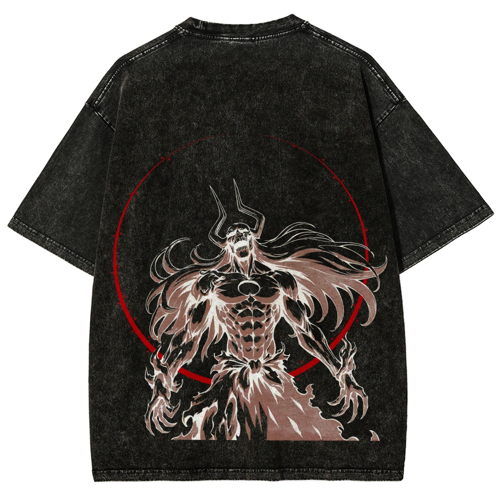 Bleach Unisex Fit Washed T-Shirt 2508018828