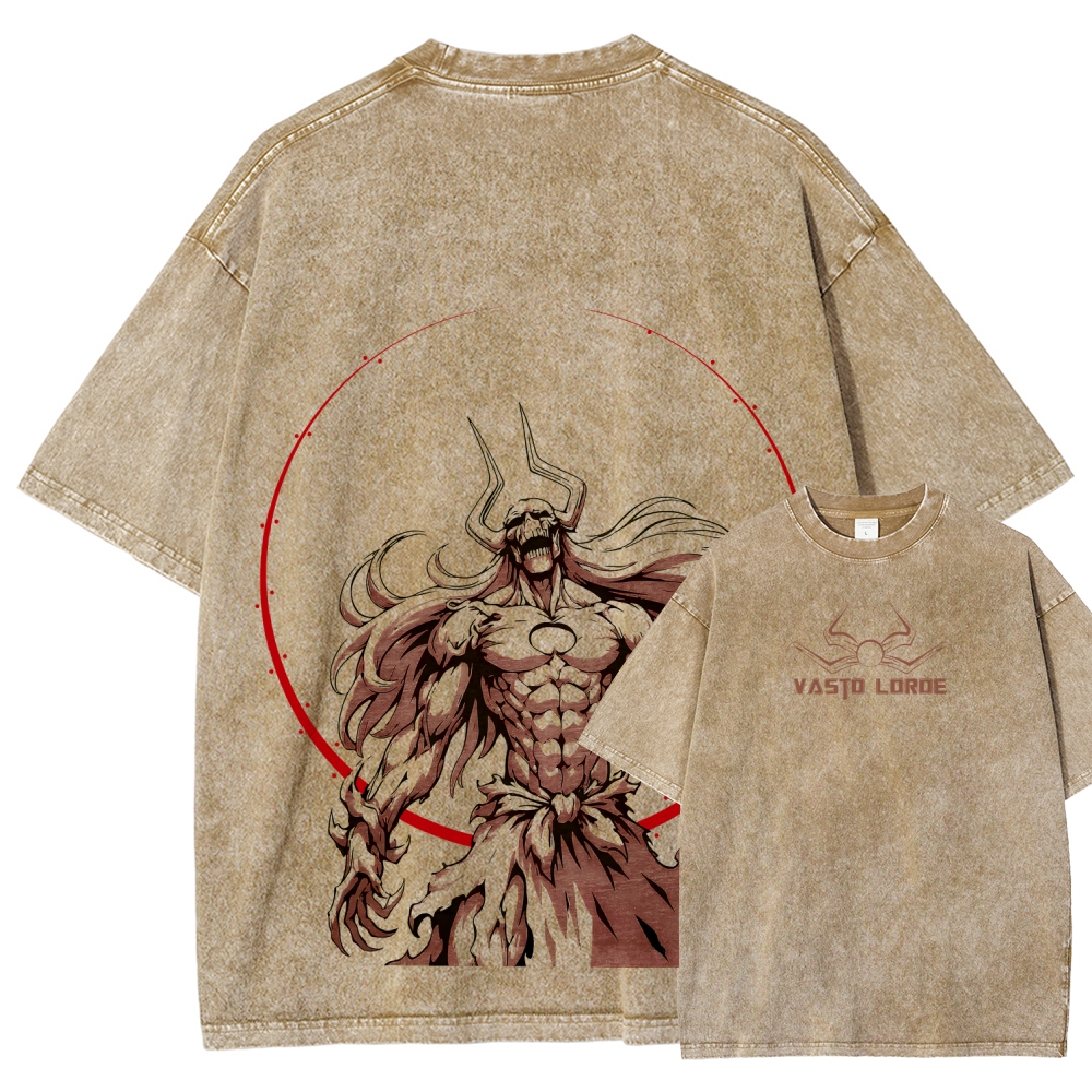 Bleach Unisex Fit Washed T-Shirt 2508018828