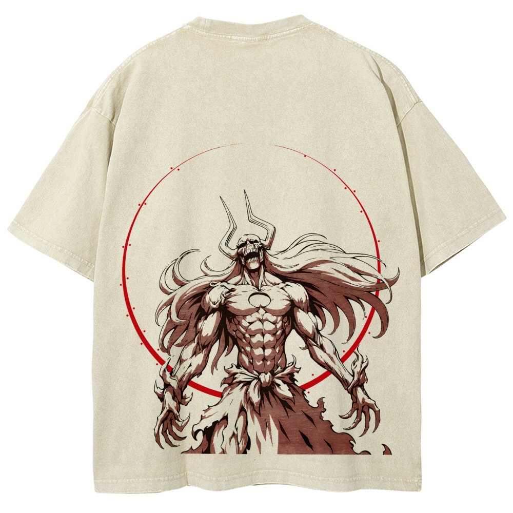 Bleach Unisex Fit Washed T-Shirt 2508018828