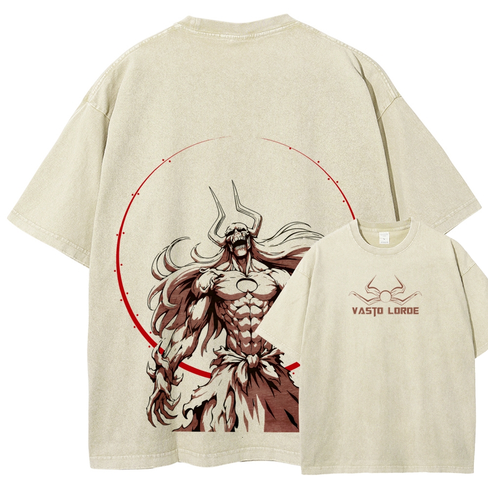 Bleach Unisex Fit Washed T-Shirt 2508018828