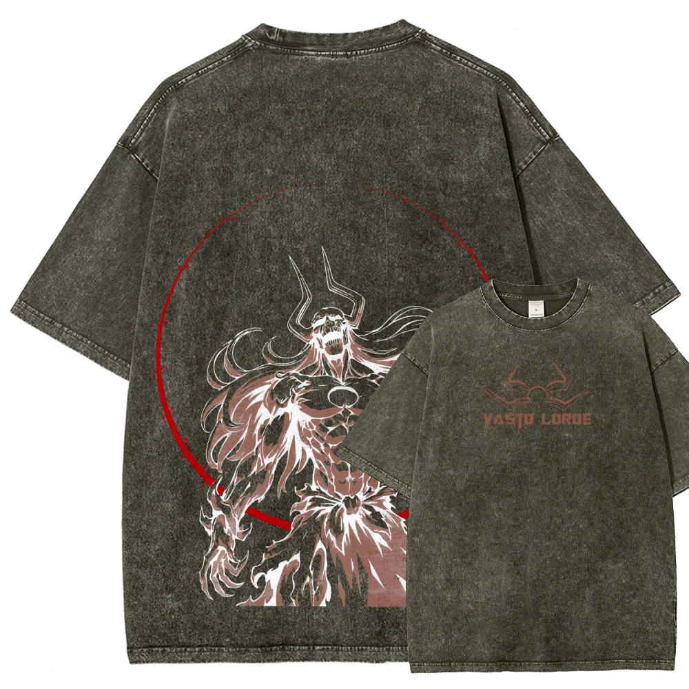 Bleach Unisex Fit Washed T-Shirt 2508018828