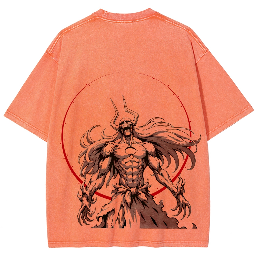 Bleach Unisex Fit Washed T-Shirt 2508018828