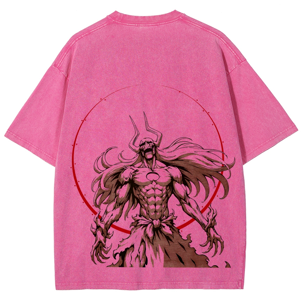 Bleach Unisex Fit Washed T-Shirt 2508018828