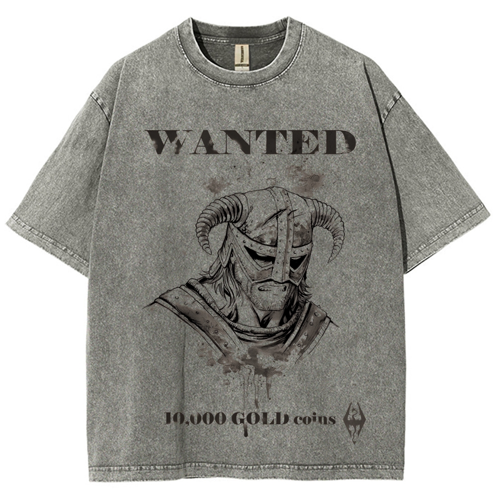 The Elder Scrolls Unisex Fit Washed T-Shirt 2508021871