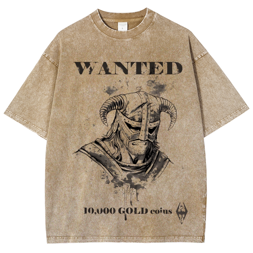 The Elder Scrolls Unisex Fit Washed T-Shirt 2508021871