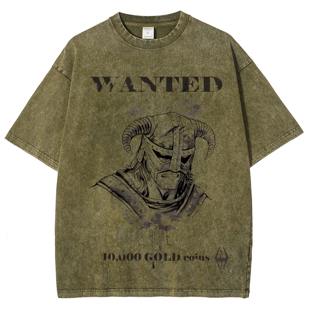 The Elder Scrolls Unisex Fit Washed T-Shirt 2508021871