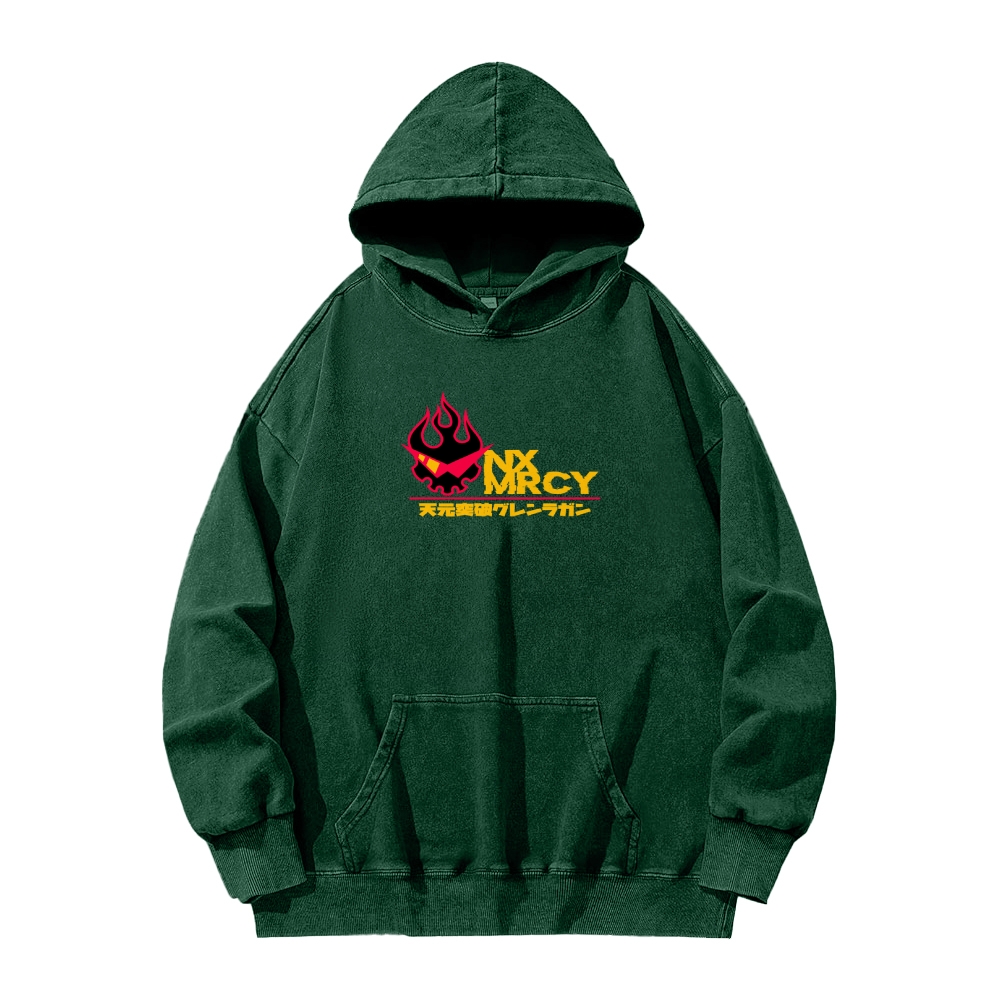 Tengen Toppa Casual Washed Hoodie 2508025929