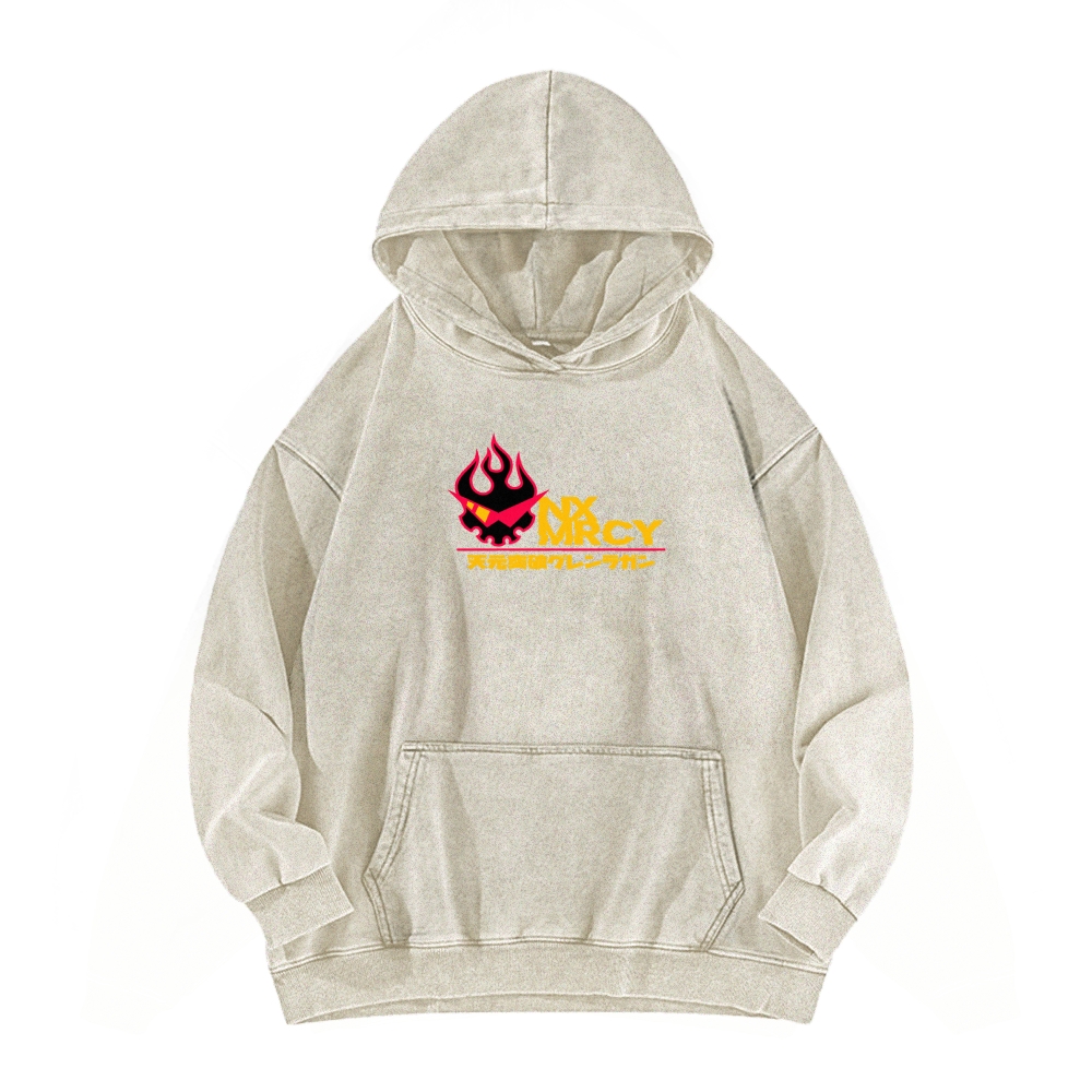 Tengen Toppa Casual Washed Hoodie 2508025929