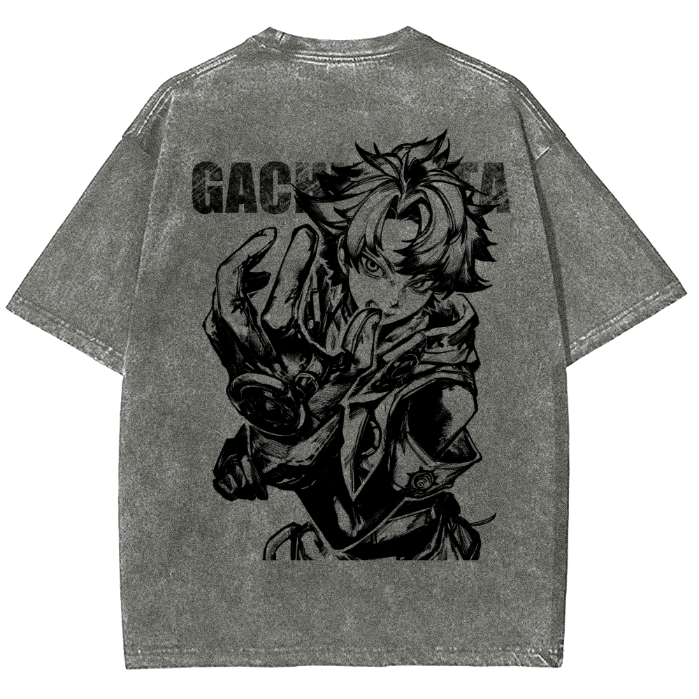 Gachiakuta Unisex Fit Washed T-Shirt 2508026065