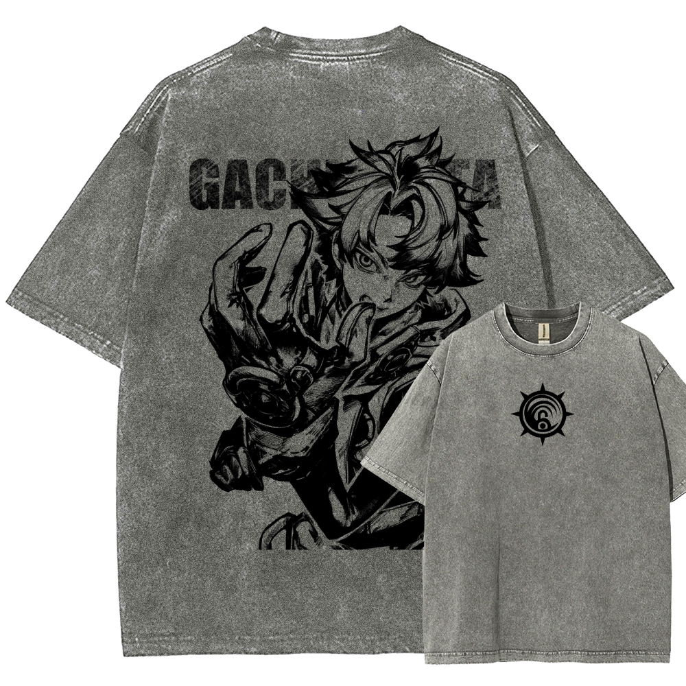 Gachiakuta Unisex Fit Washed T-Shirt 2508026065