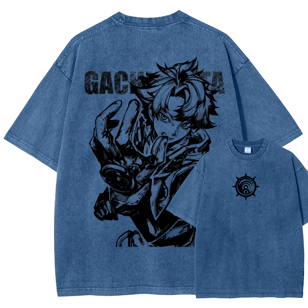 Gachiakuta Unisex Fit Washed T-Shirt 2508026065