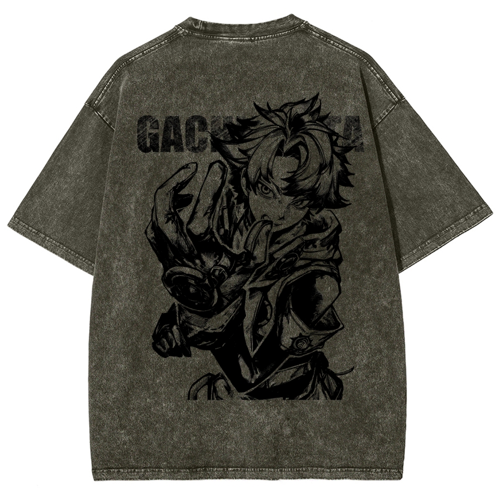 Gachiakuta Unisex Fit Washed T-Shirt 2508026065