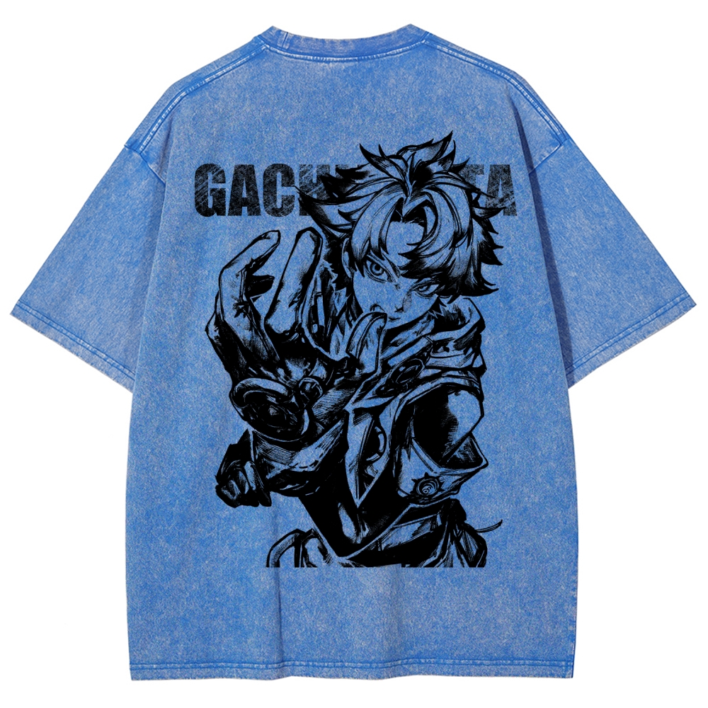 Gachiakuta Unisex Fit Washed T-Shirt 2508026065
