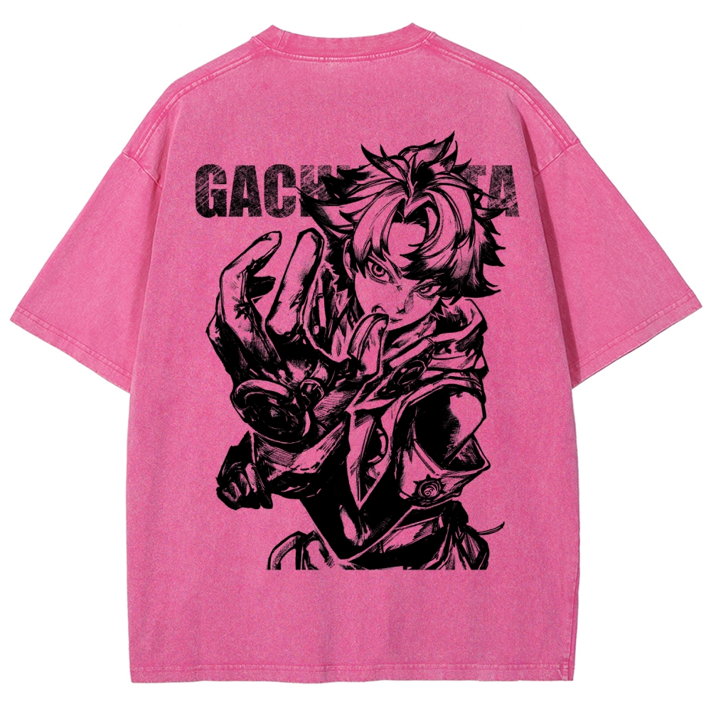 Gachiakuta Unisex Fit Washed T-Shirt 2508026065